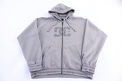 Vintage DC Shoes Grey Full Zip Hoodie