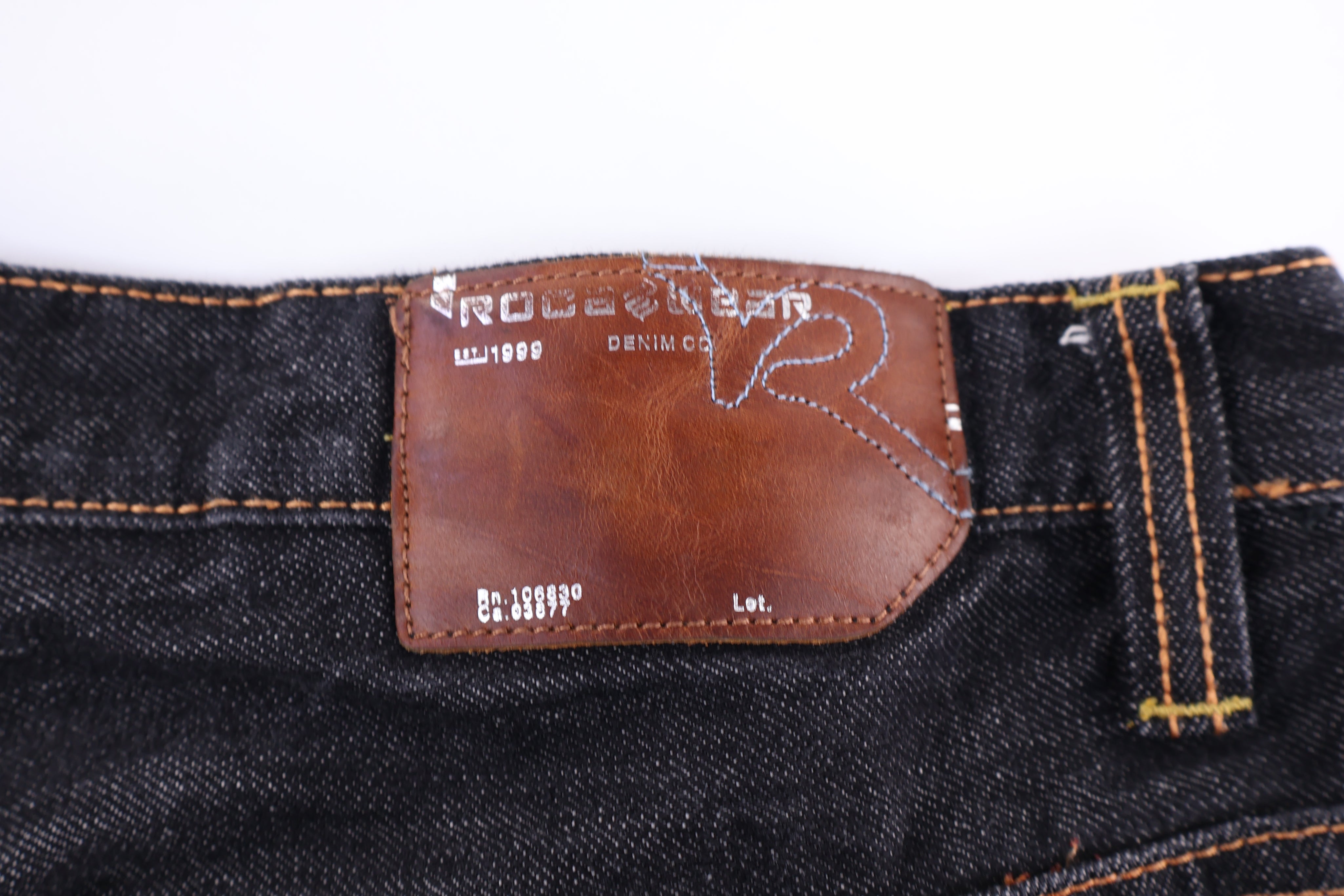 Y2K Rocawear Dark Wash Denim Shorts