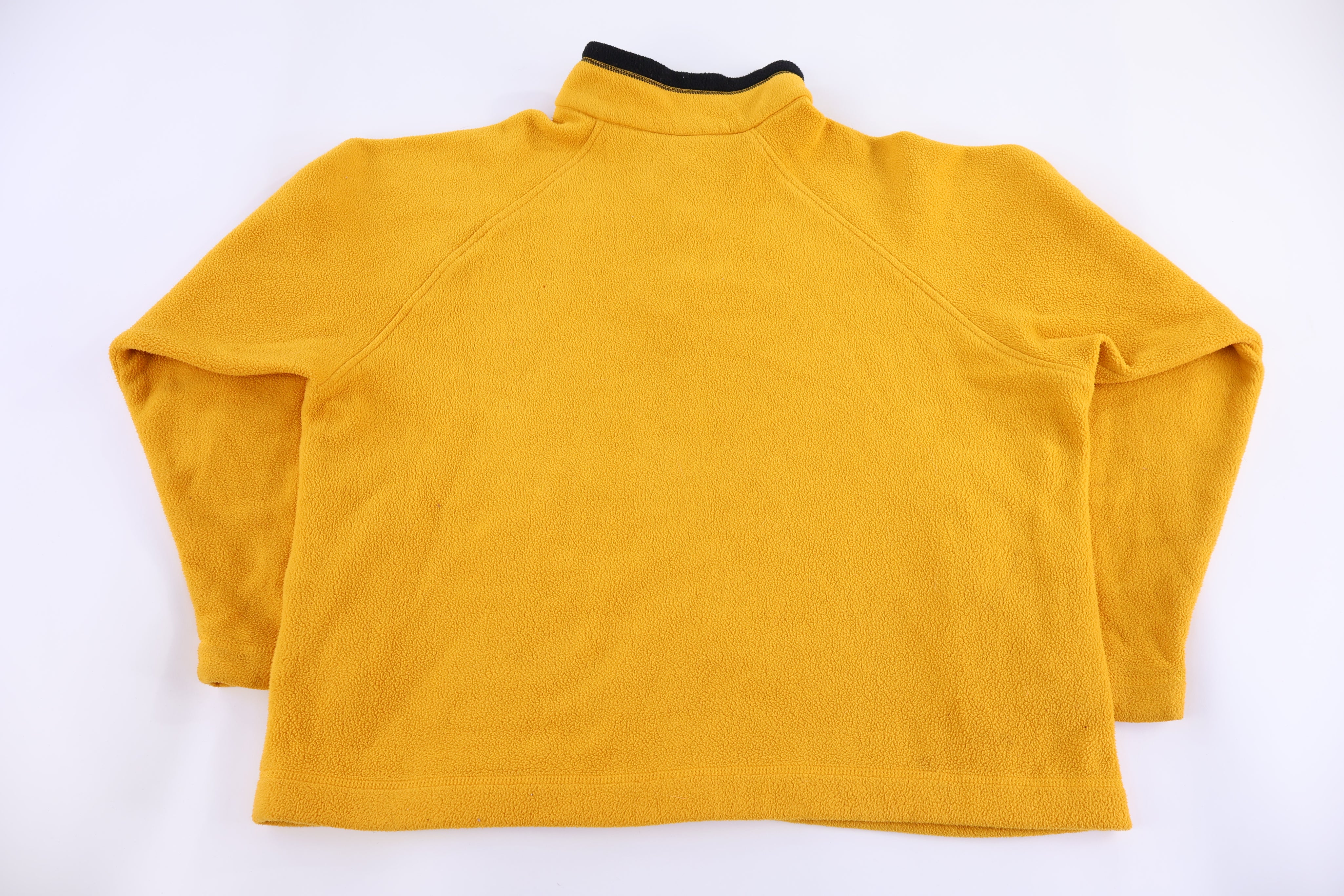 90’s The North Face Embroidered Logo Yellow Fleece Pullover
