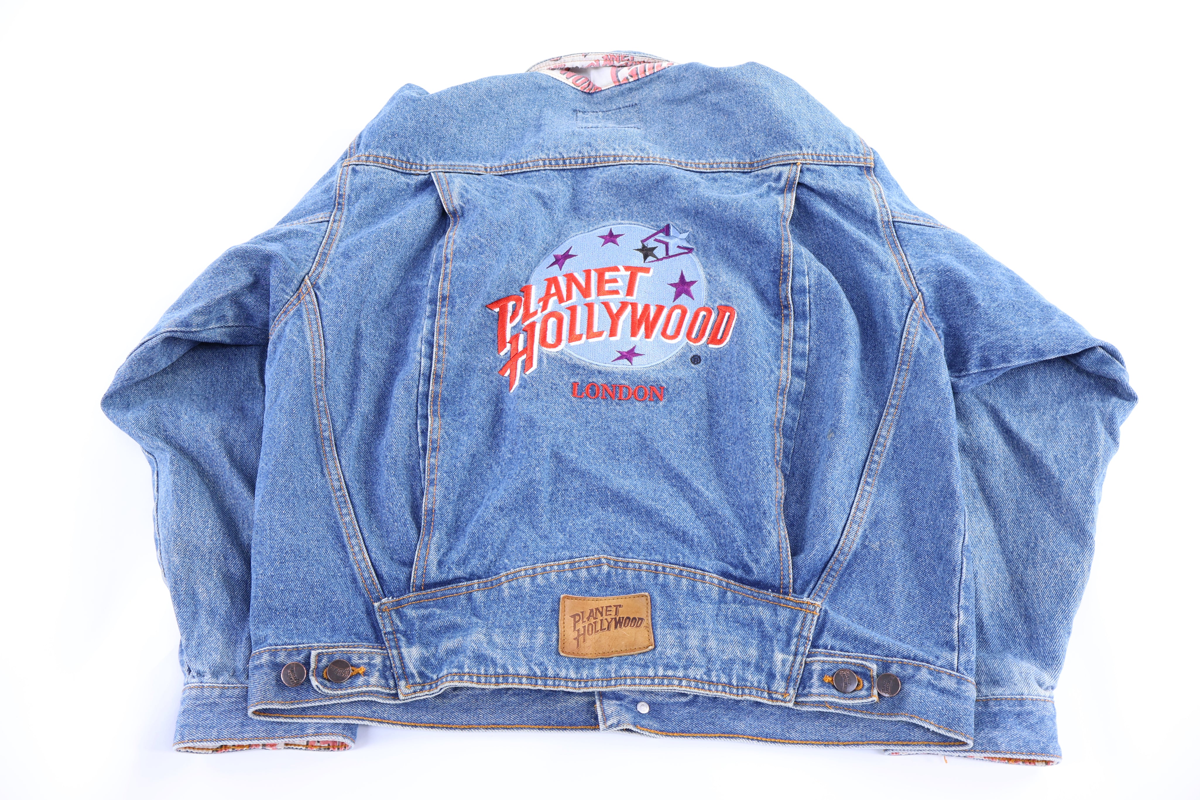 Vintage Planet Hollywood Light Wash Denim Jeans