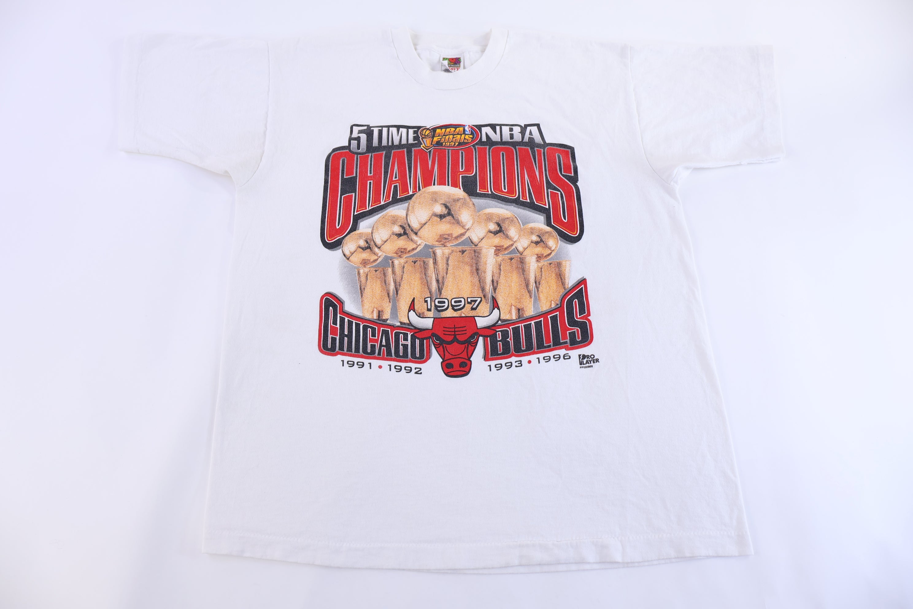 1997 Chicago Bulls 5 Time NBA Champions T-shirt