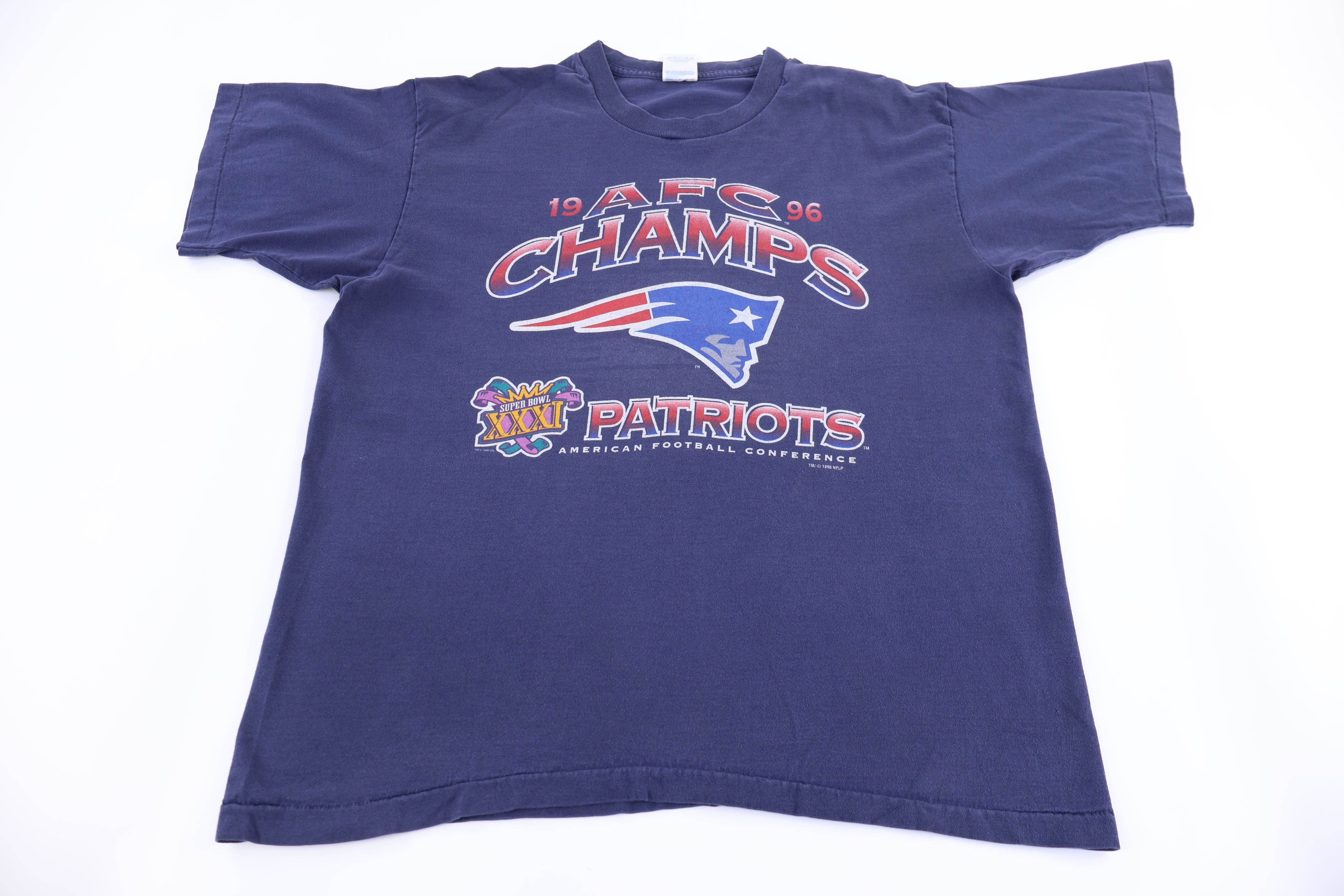 1996 New England Patriots AFC Champions T-shirt