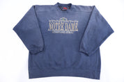 Vintage University of Notre Dame Embroidered Sweatshirt