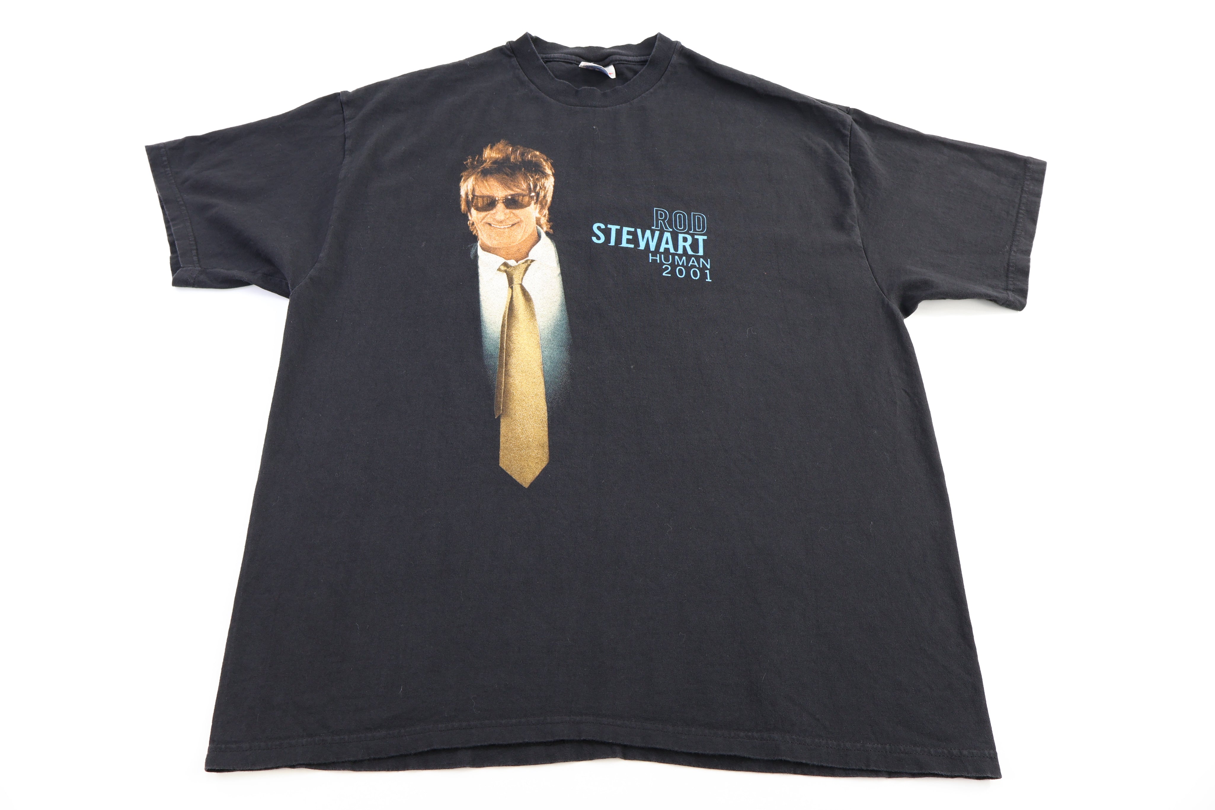 2001 Rod Stewart Human Tour T-shirt