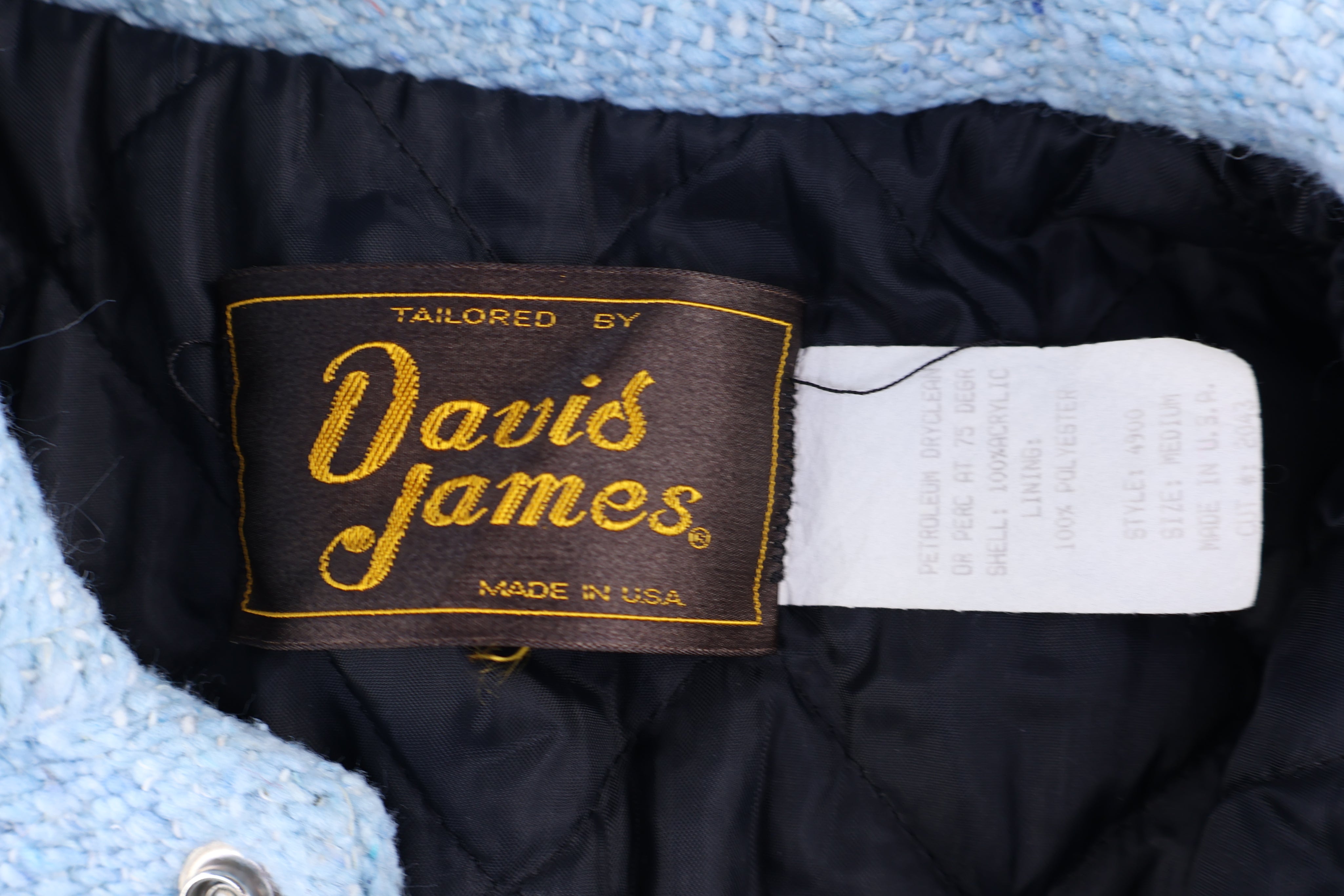 90's David James Tlaxcala Blanket Bomber Jacket
