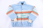 90's David James Tlaxcala Blanket Bomber Jacket