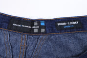 Marithe Francois Girbaud Dark Wash Denim Shorts