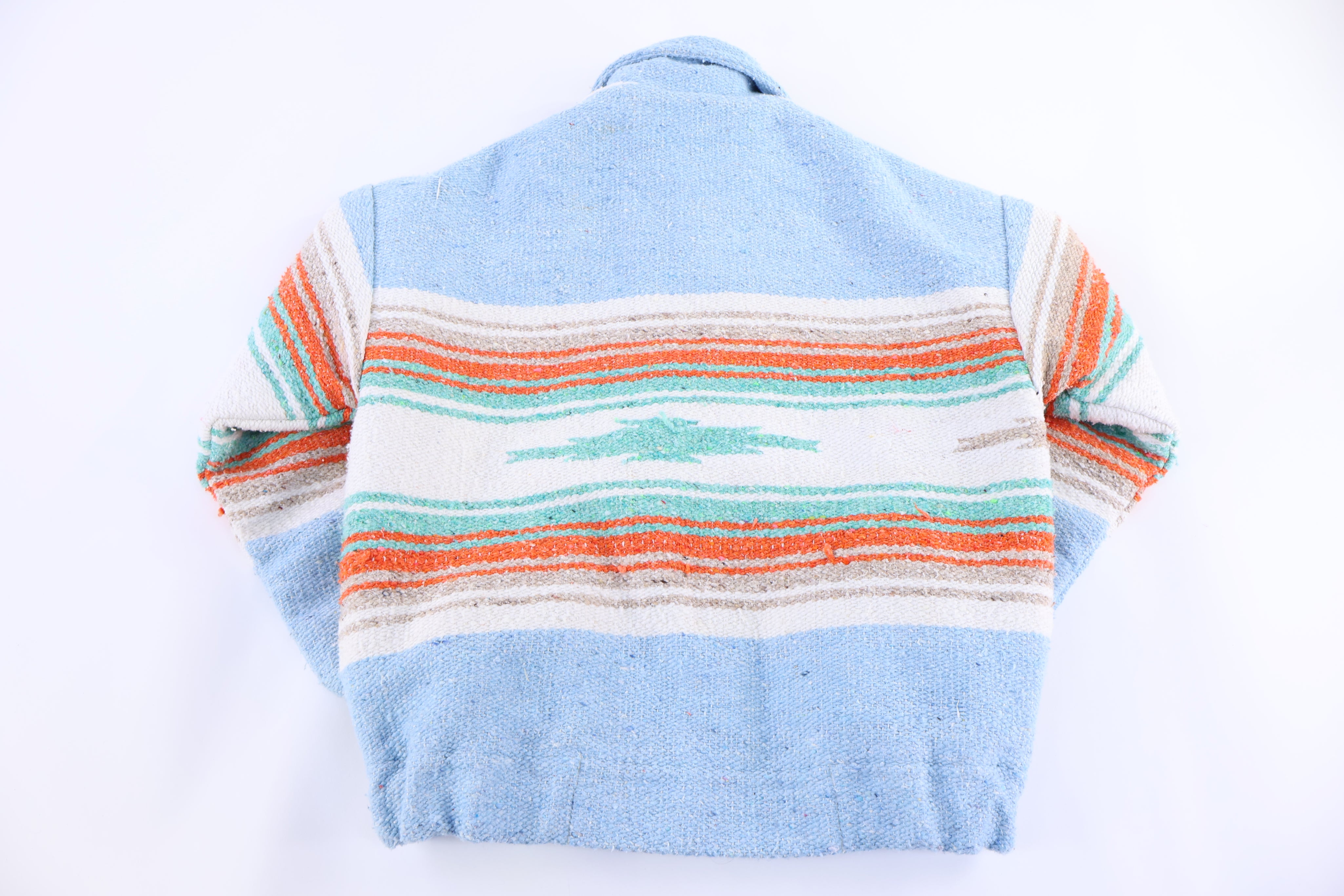 90's David James Tlaxcala Blanket Bomber Jacket