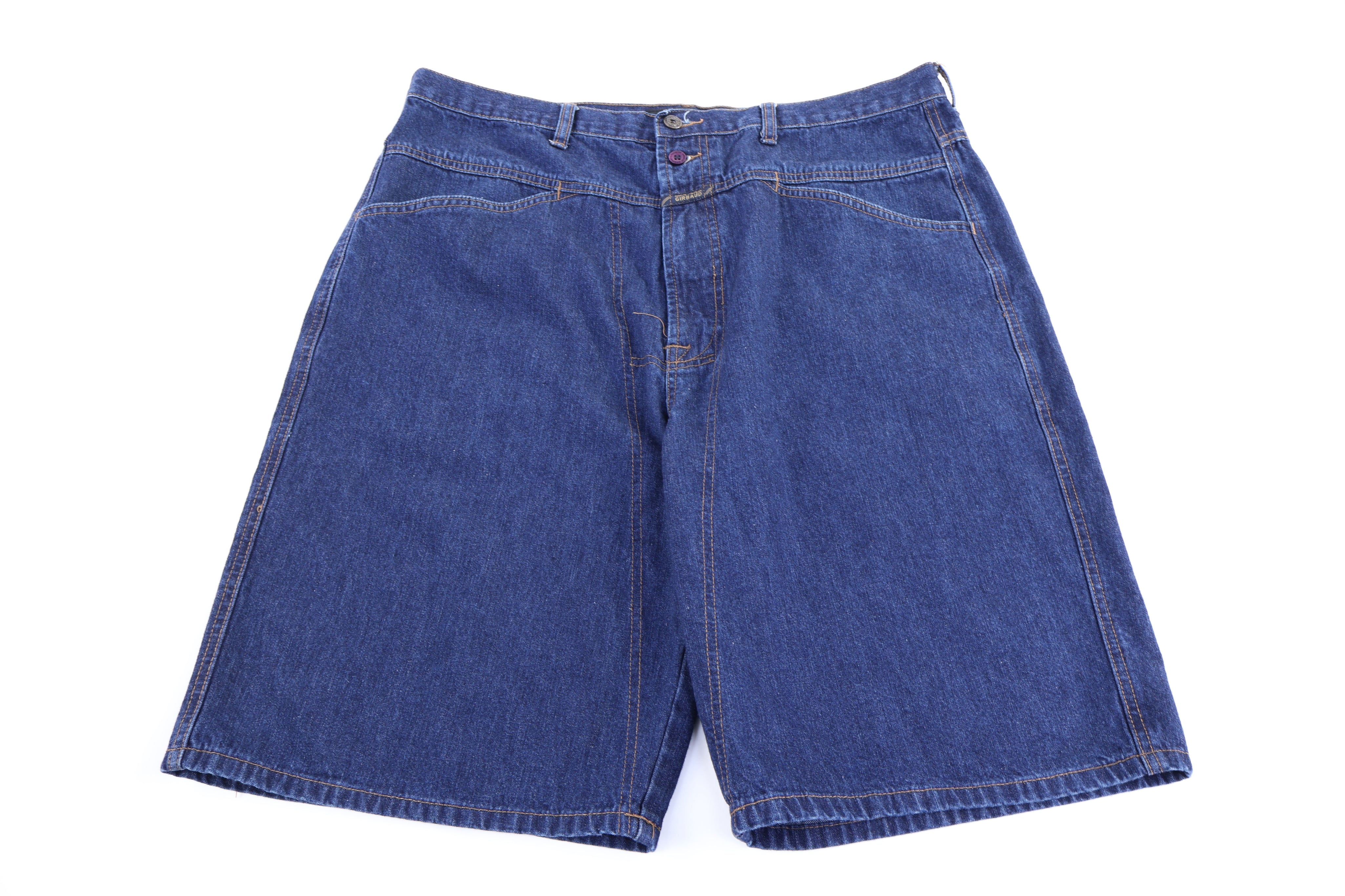 Marithe Francois Girbaud Dark Wash Denim Shorts