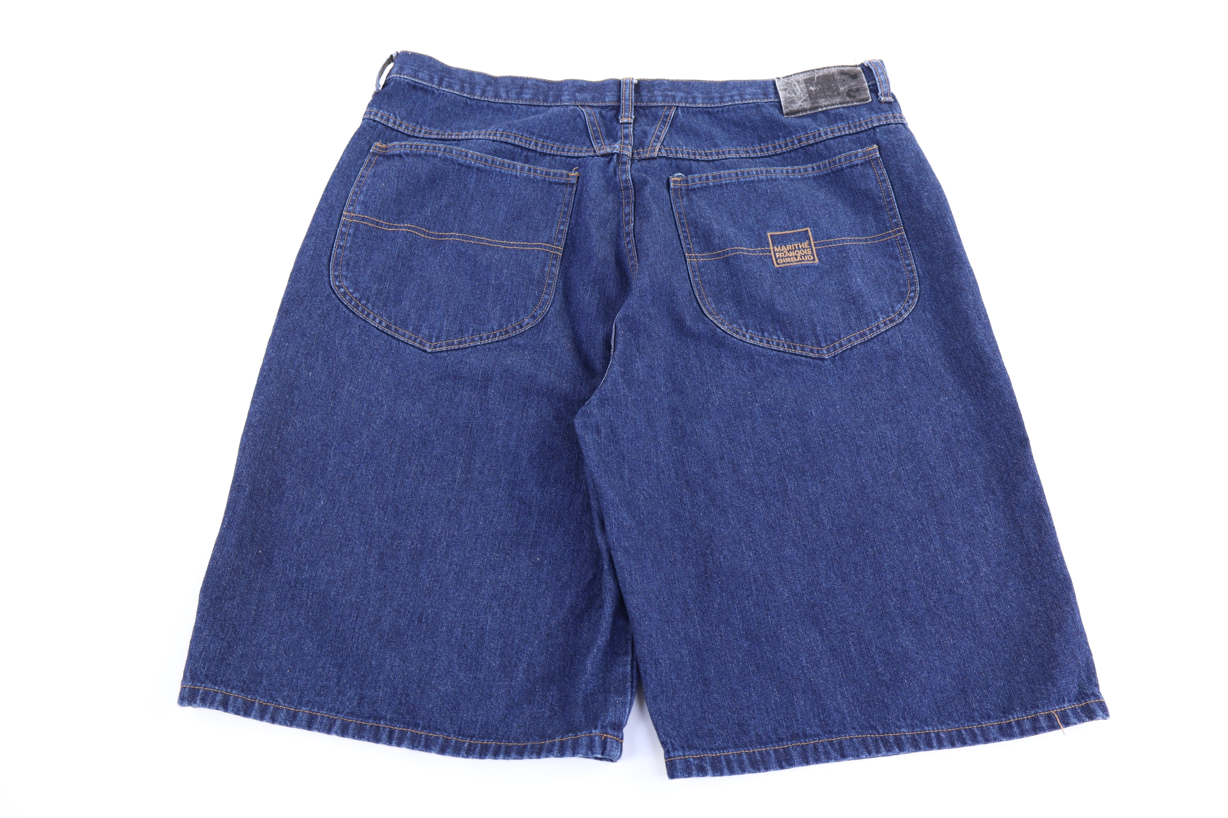 Marithe Francois Girbaud Dark Wash Denim Shorts
