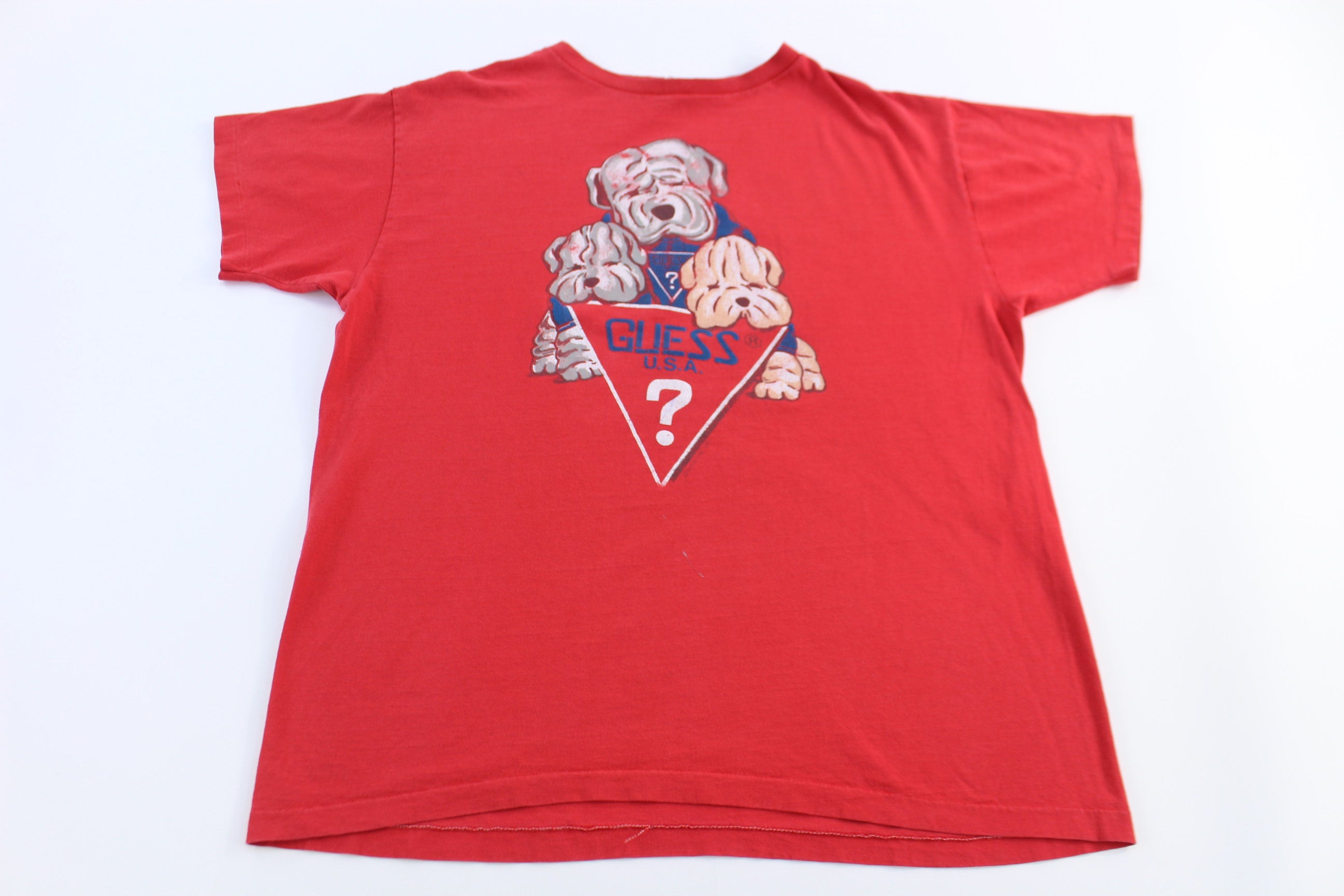 90's Guess Puppies Graphic T-shirt