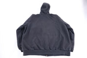 Carhartt Logo Patch Black Full Zip Jacket