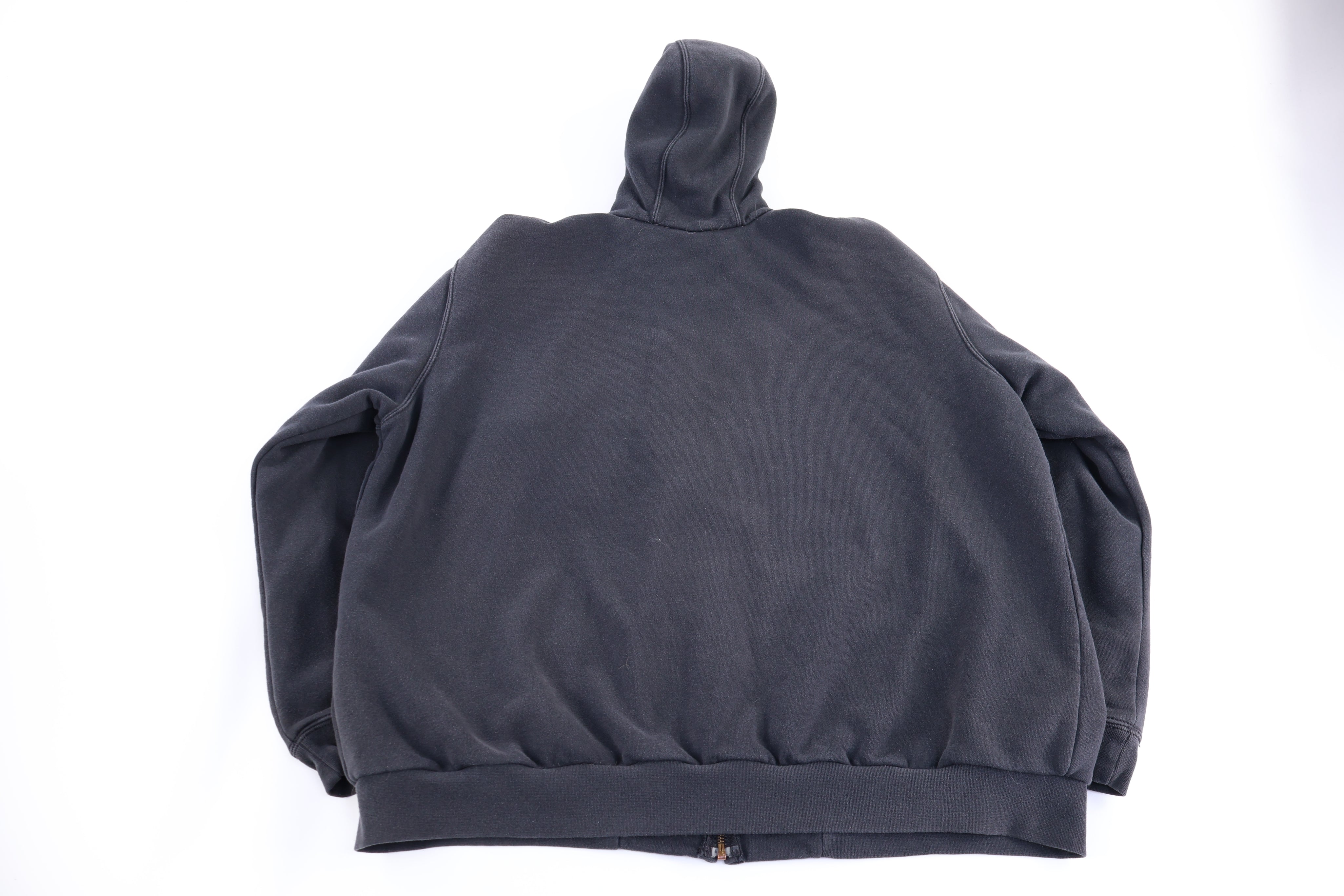 Carhartt Logo Patch Black Full Zip Jacket