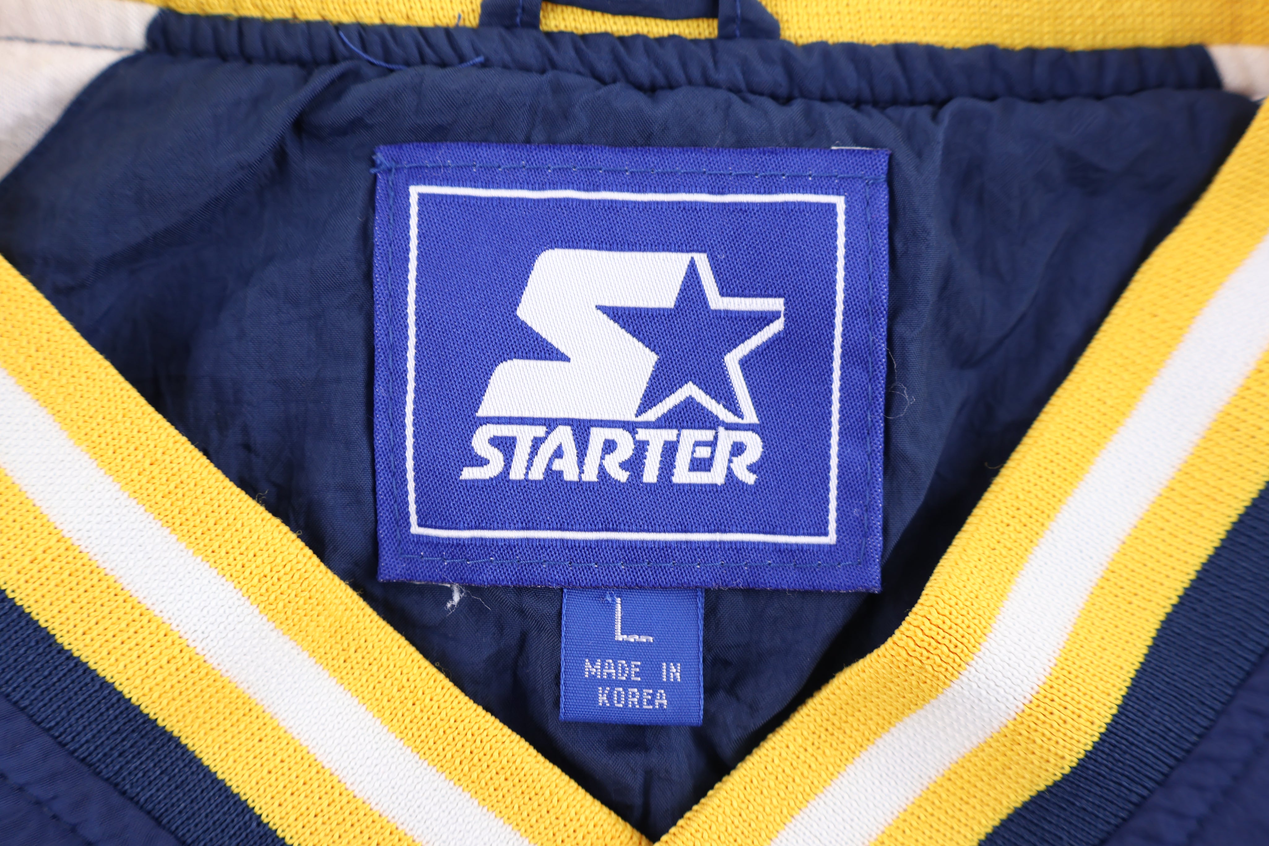 Vintage Starter University of Michigan Pullover Windbreaker