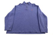 Polo Ralph Lauren Embroidered Logo Quarter Zip Sweater