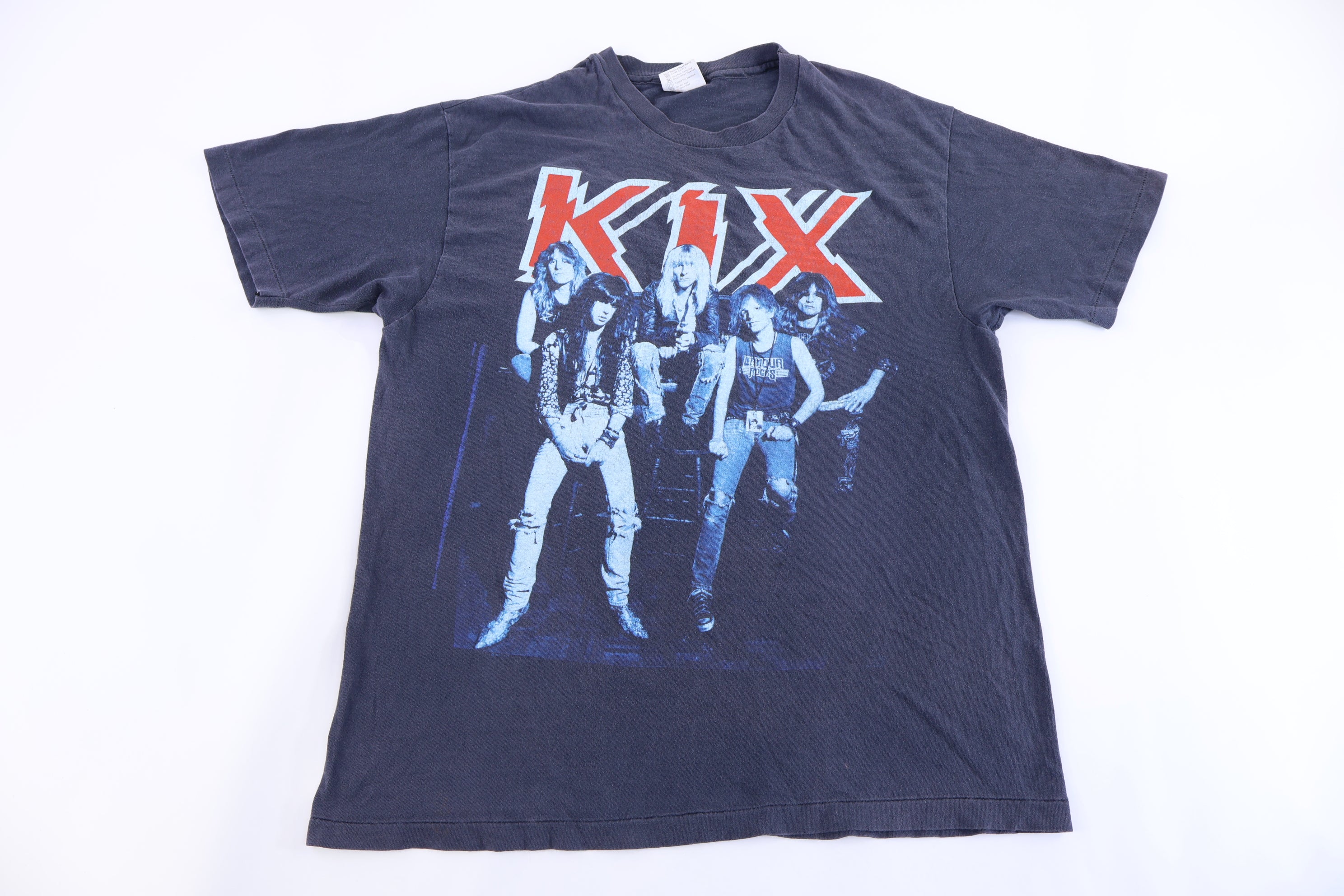 1989 KIX Silent Night? Like Hell! T-shirt