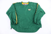 Vintage Nike Green Bay Packers Football Pullover Windbreaker