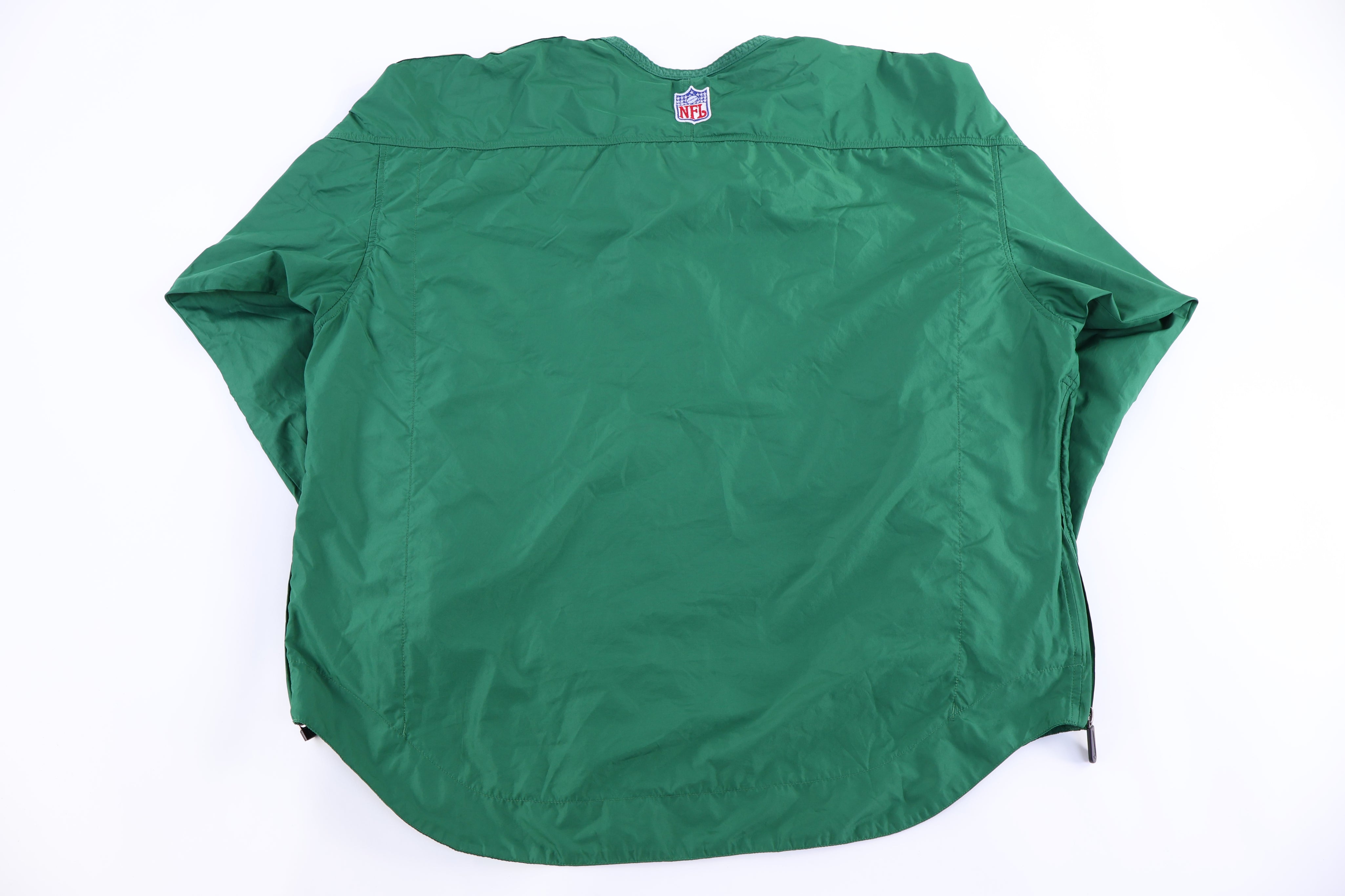Vintage Nike Green Bay Packers Football Pullover Windbreaker