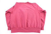 90's Champion Embroidered Logo Red Sweatshirt