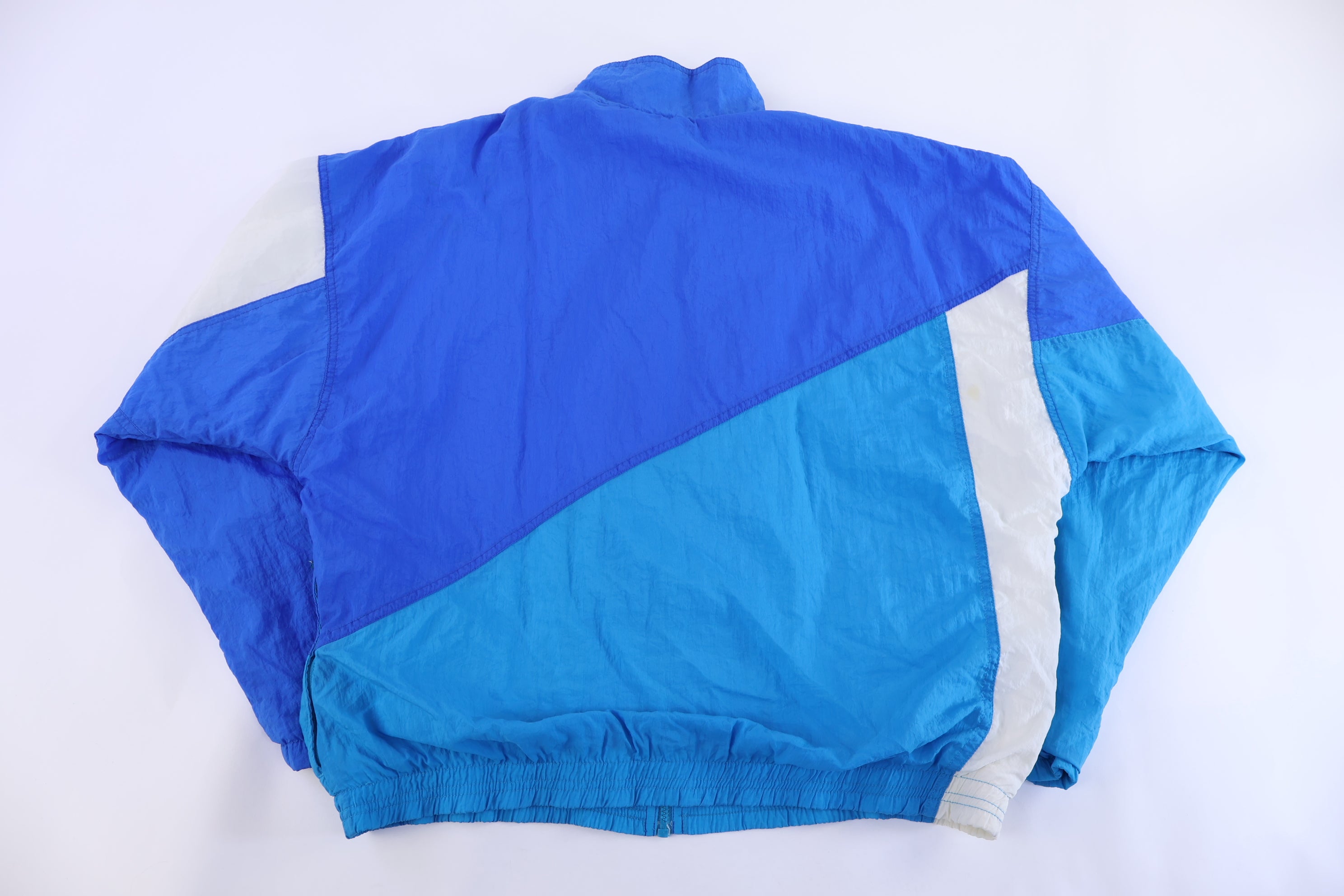 90's Nike Embroidered Logo Multicolor Full Zip Jacket