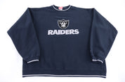 Vintage Oakland Raiders Embroidered Sweatshirt