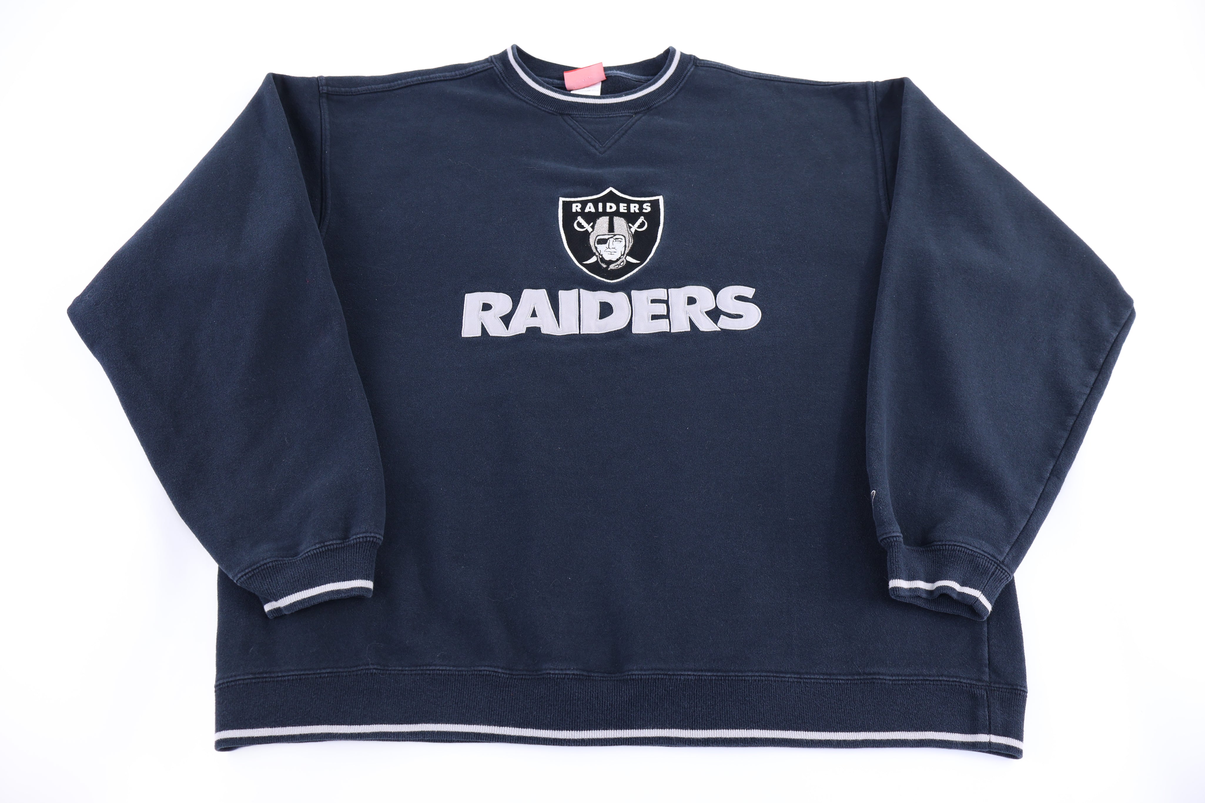 Vintage Oakland Raiders Embroidered Sweatshirt