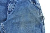 Carhartt Logo Patch Dark Wash Denim Jeans