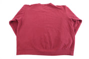 Vintage Nike Embroidered Logo Red Blank Sweatshirt