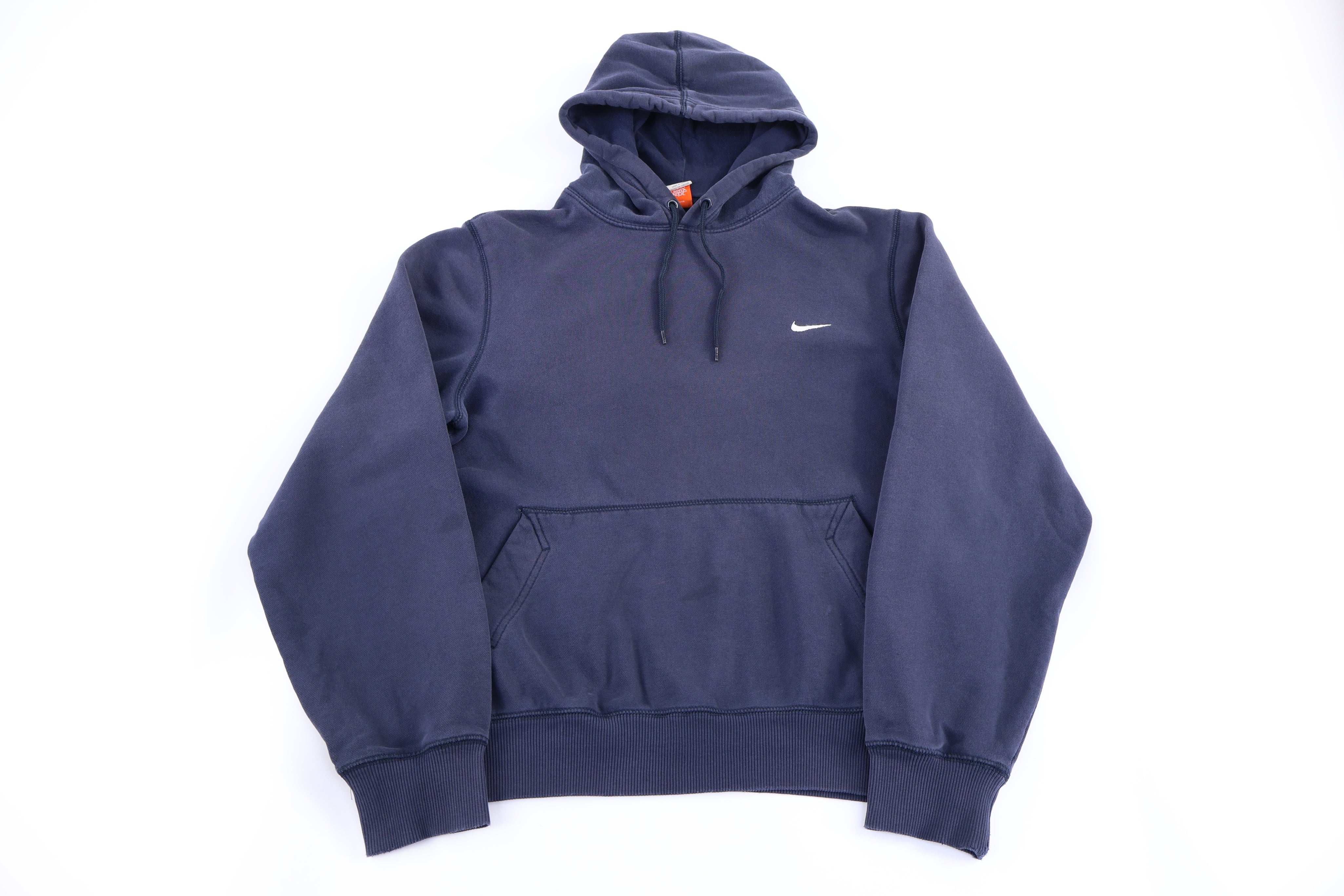 Nike Embroidered Logo Blue Pullover Hoodie