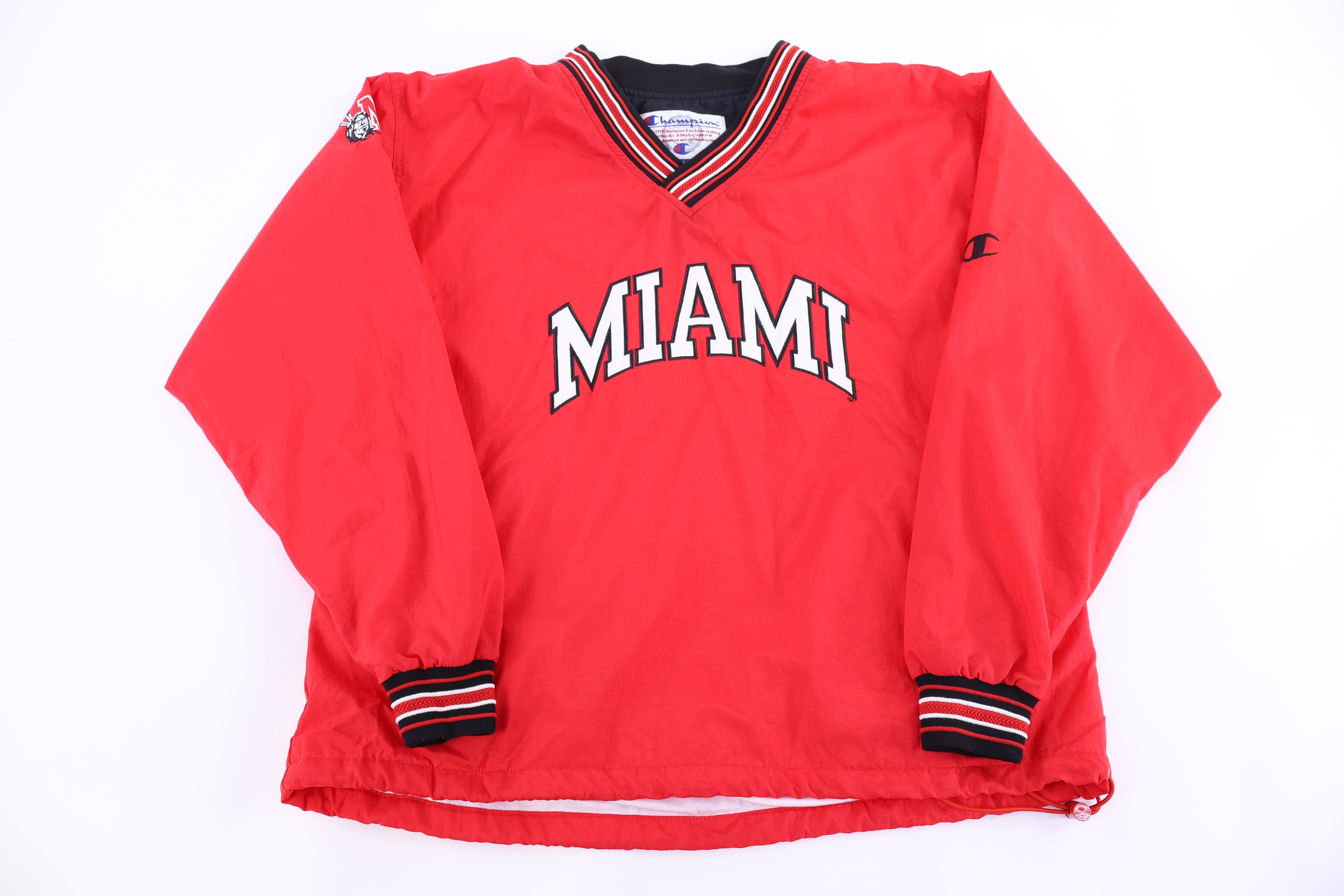 Vintage Miami Redhawks Pullover Windbreaker