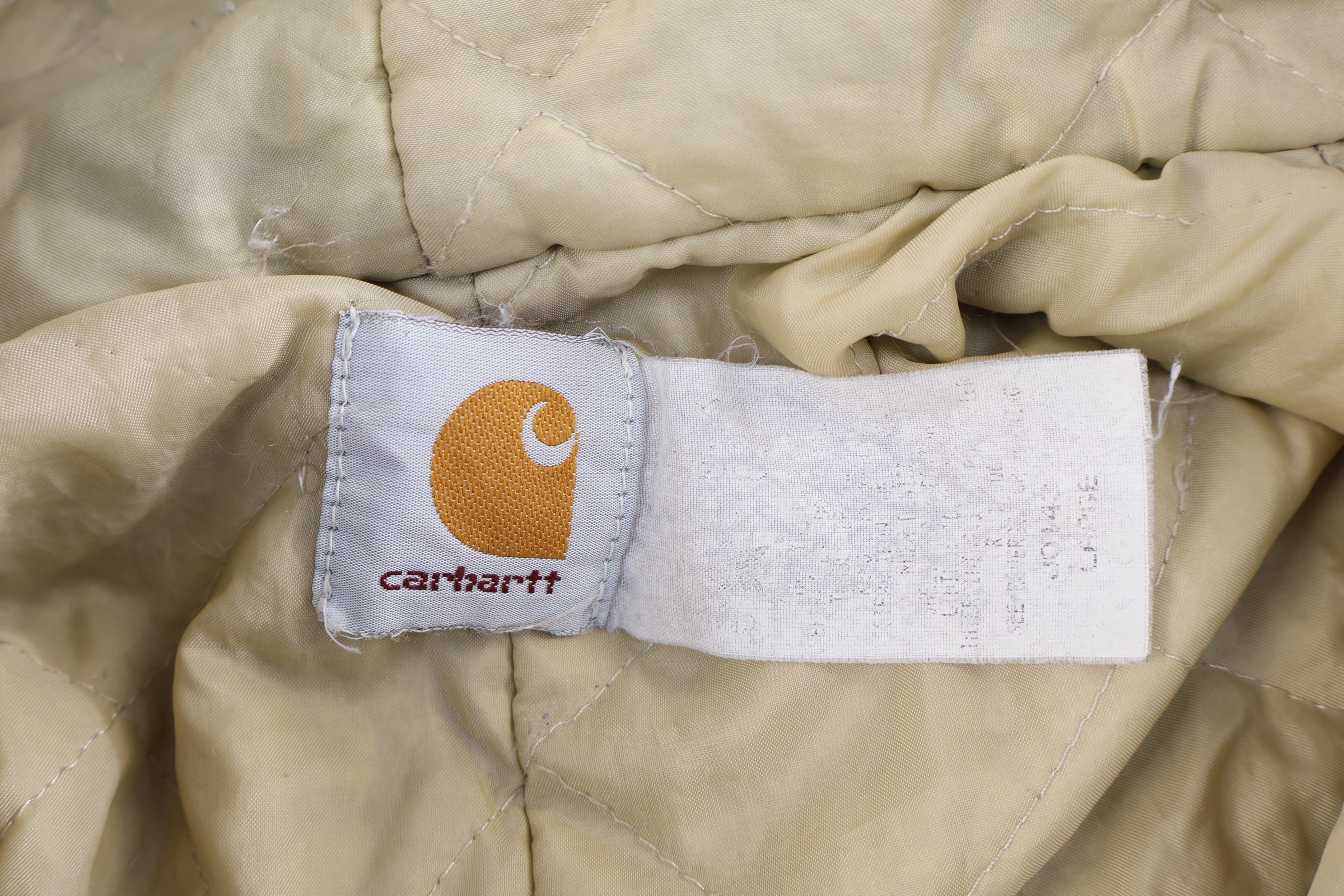 Carhartt Logo Patch Green Full Zip Jacket