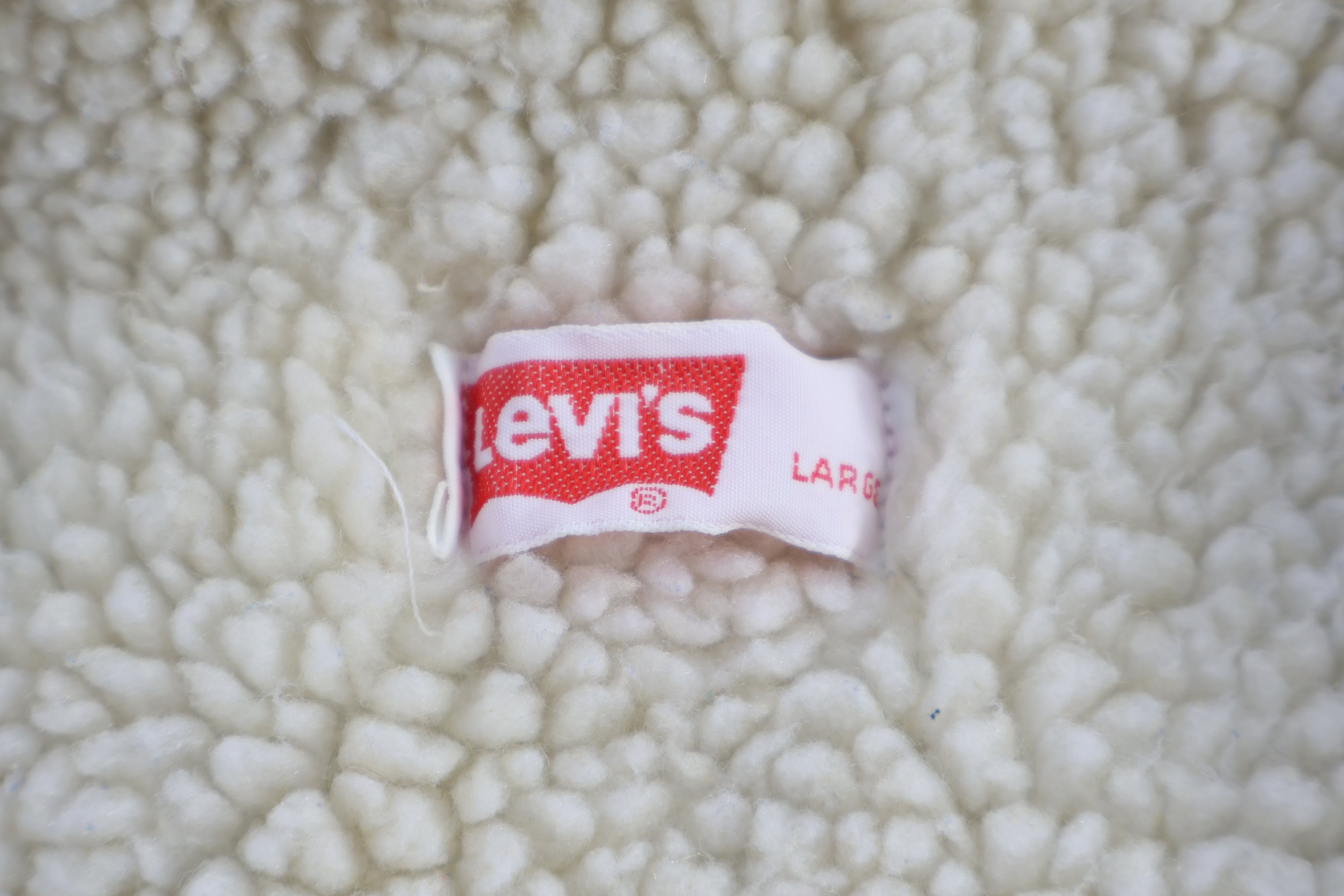 80's Levi's Orange Tab Sherpa Lined Vest