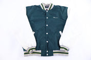 90's Nike Embroidered Logo Multicolor Bomber Jacket