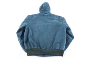 Carhartt Logo Patch Green Full Zip Jacket
