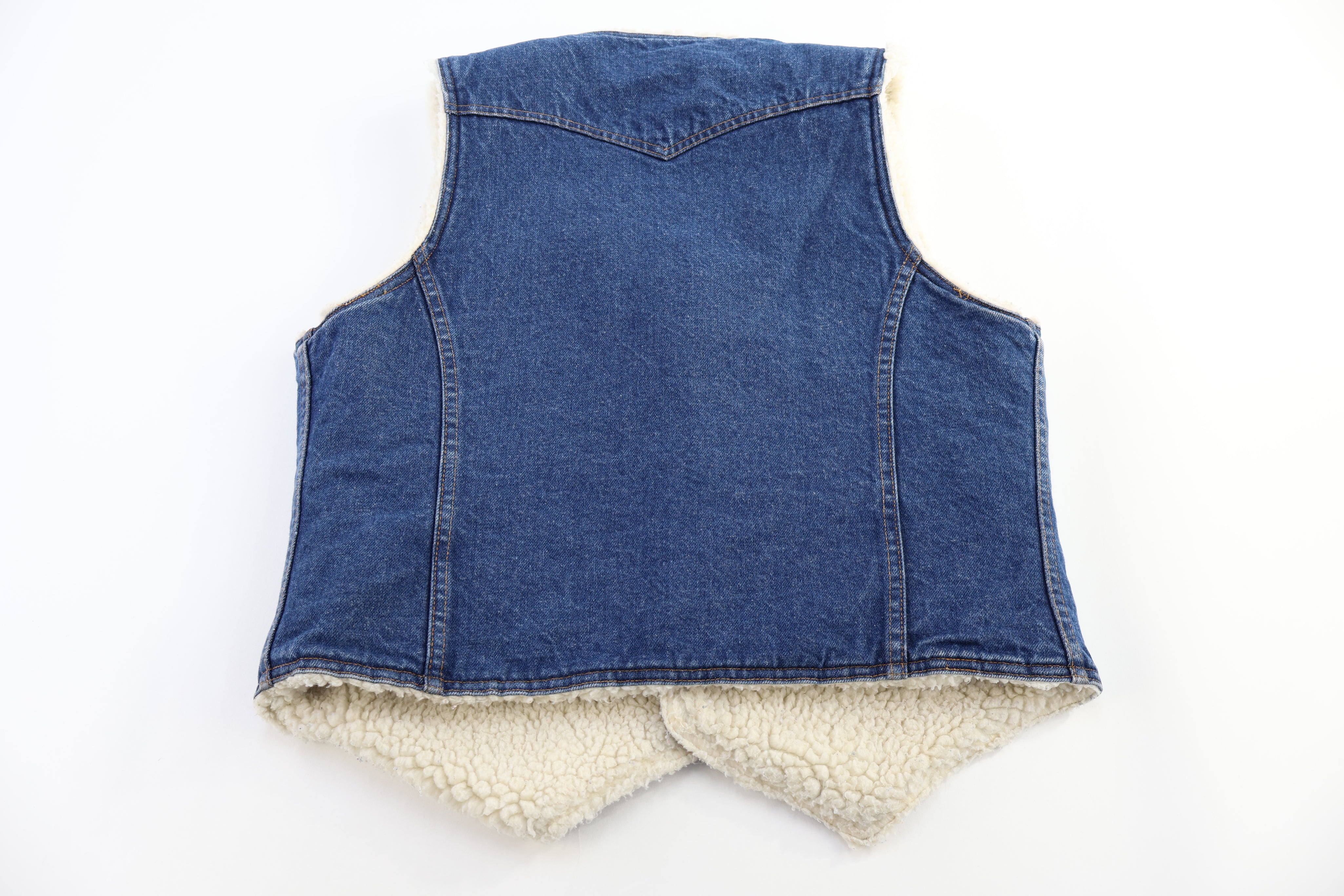 80's Levi's Orange Tab Sherpa Lined Vest