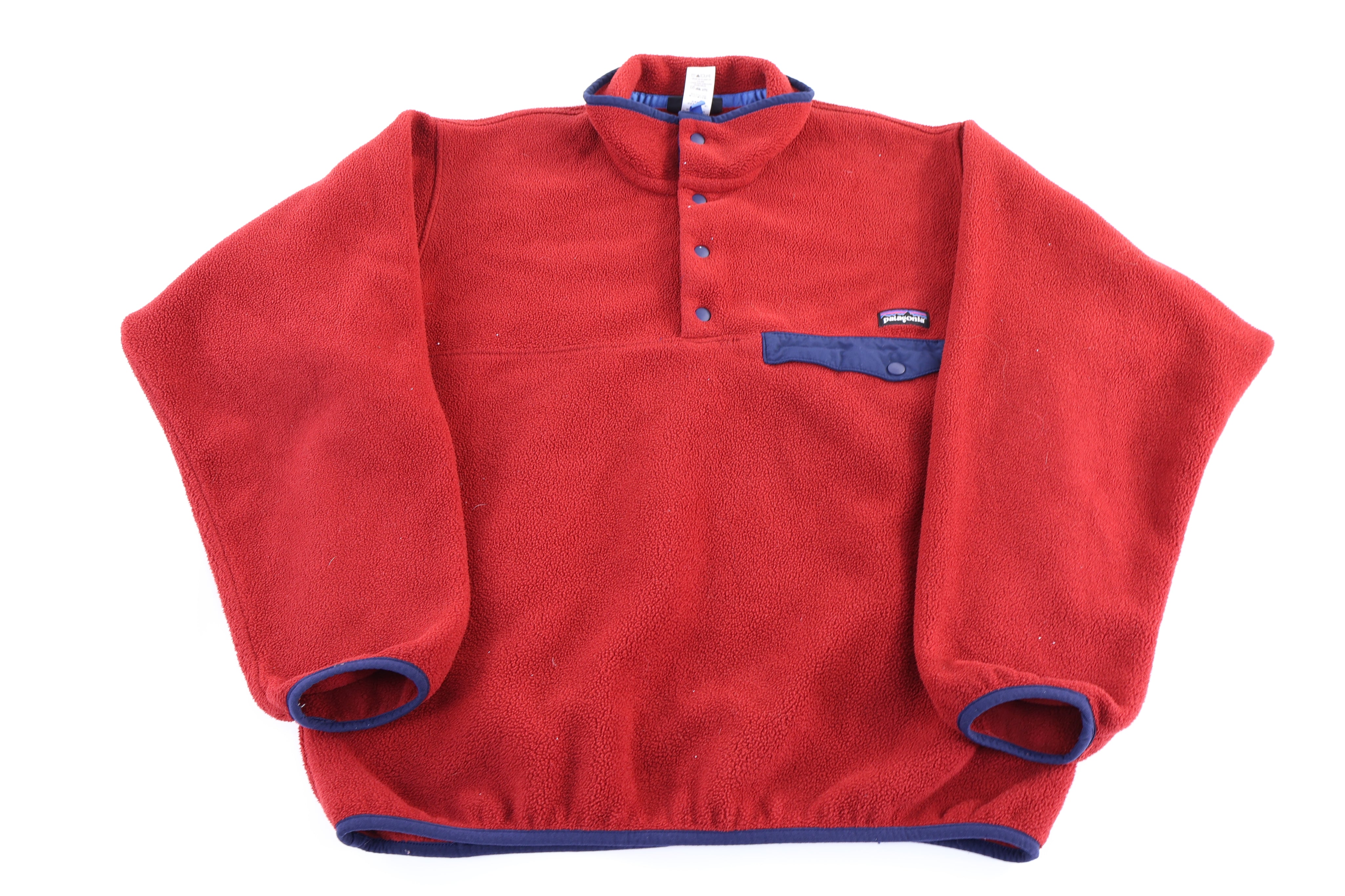 Patagonia Logo Patch Synchilla Snap-T Pulover