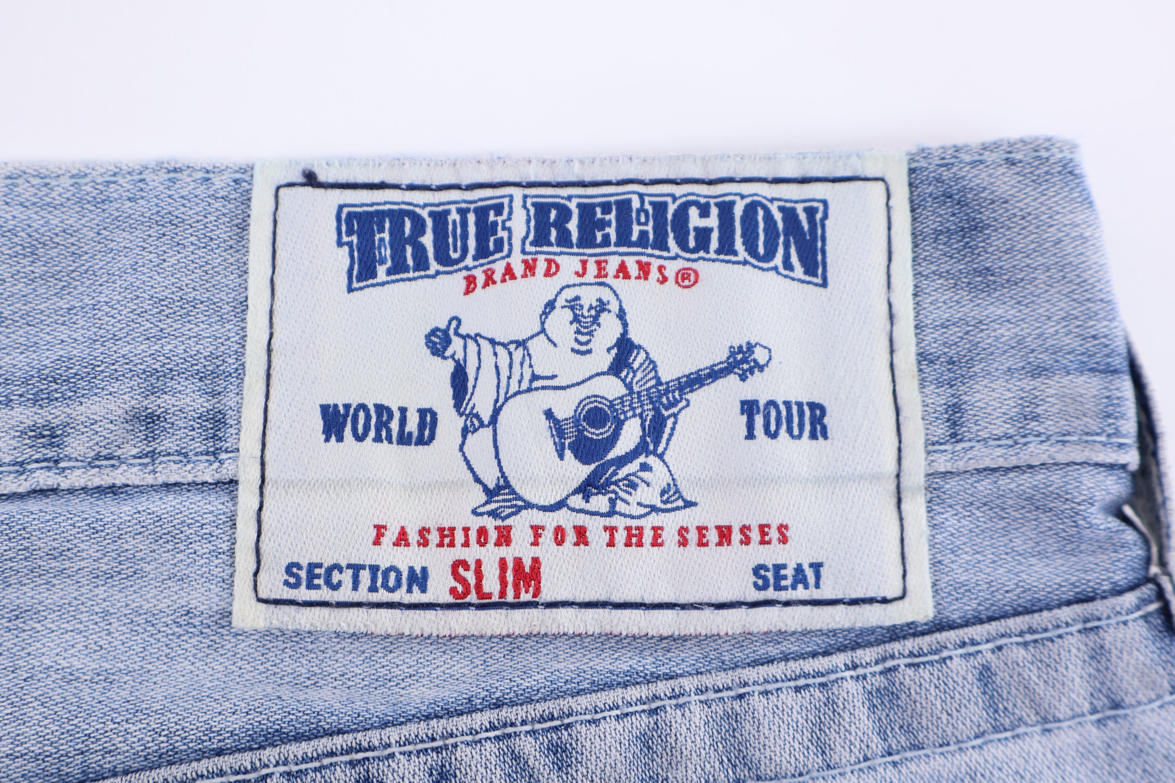 True Religion Light Wash Denim Jeans
