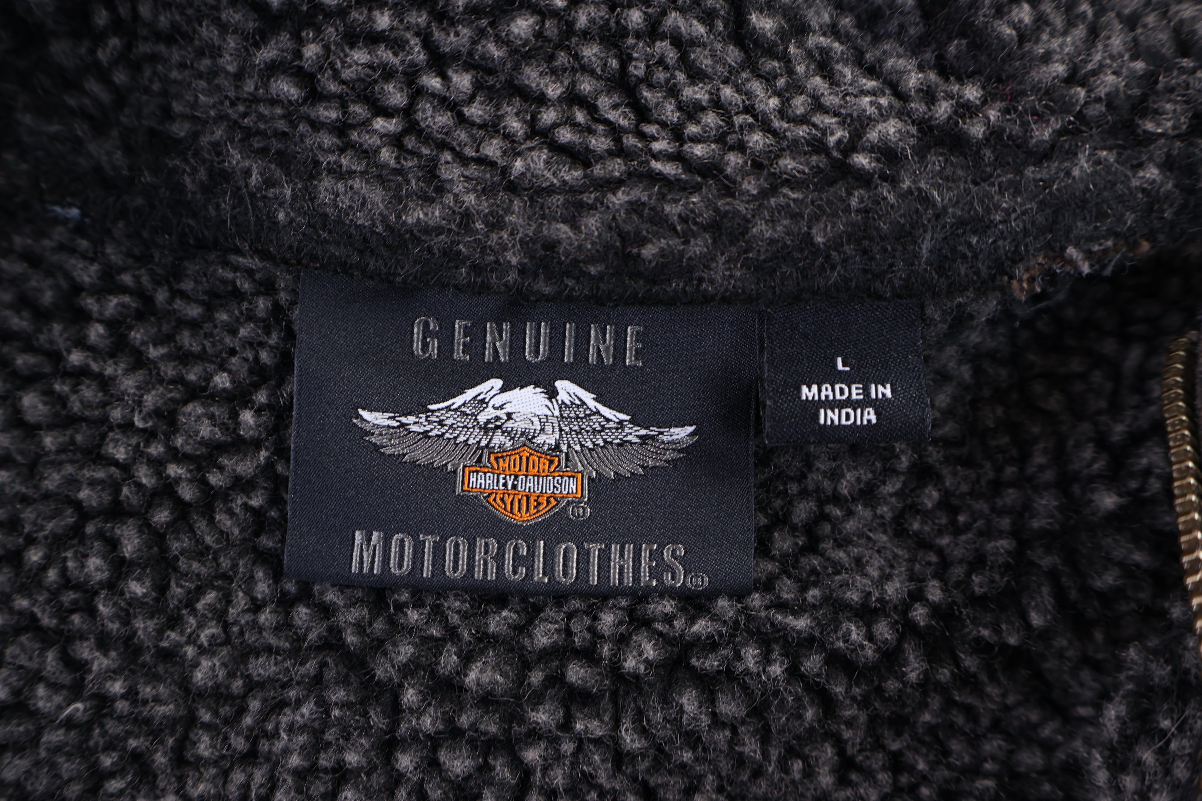 Harley Davidson Motorcycles Full Zip Jacket