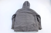 Quiksilver Grey Full Zip Hooded Jacket