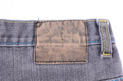 Y2K Suite 2 Fly Grey Denim Shorts