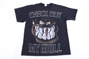 90's Tasmanian Devil Check Out My Grill T-shirt
