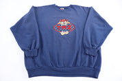 90's Taz The Devil Embroidered Sweatshirt