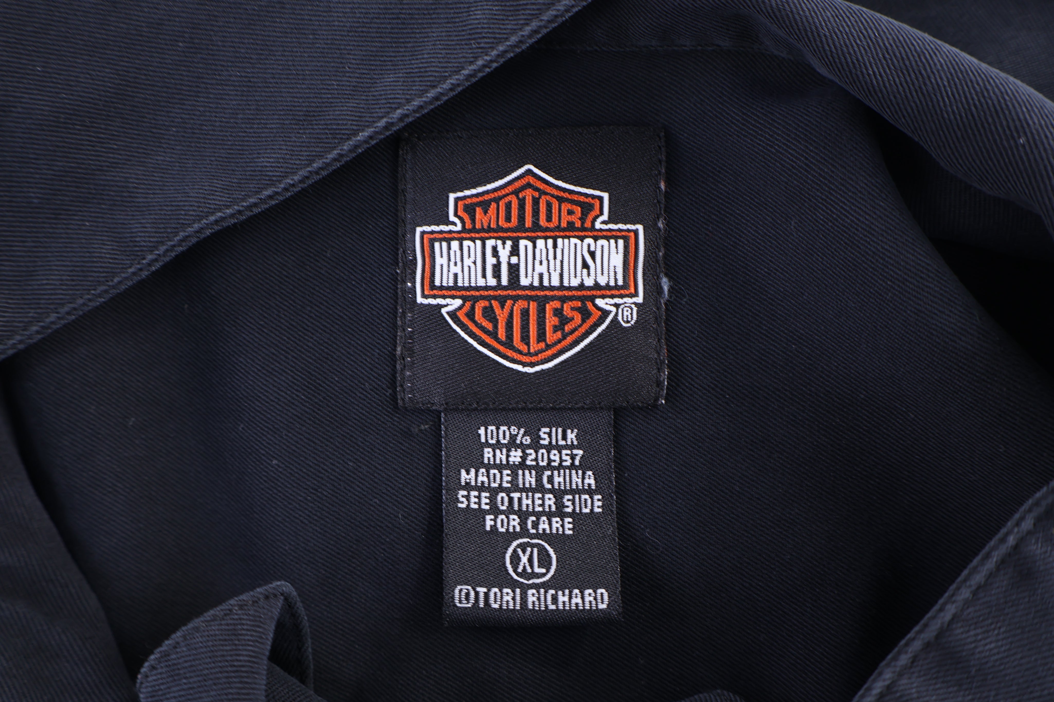 Harley Davidson Motorcycles Button Down