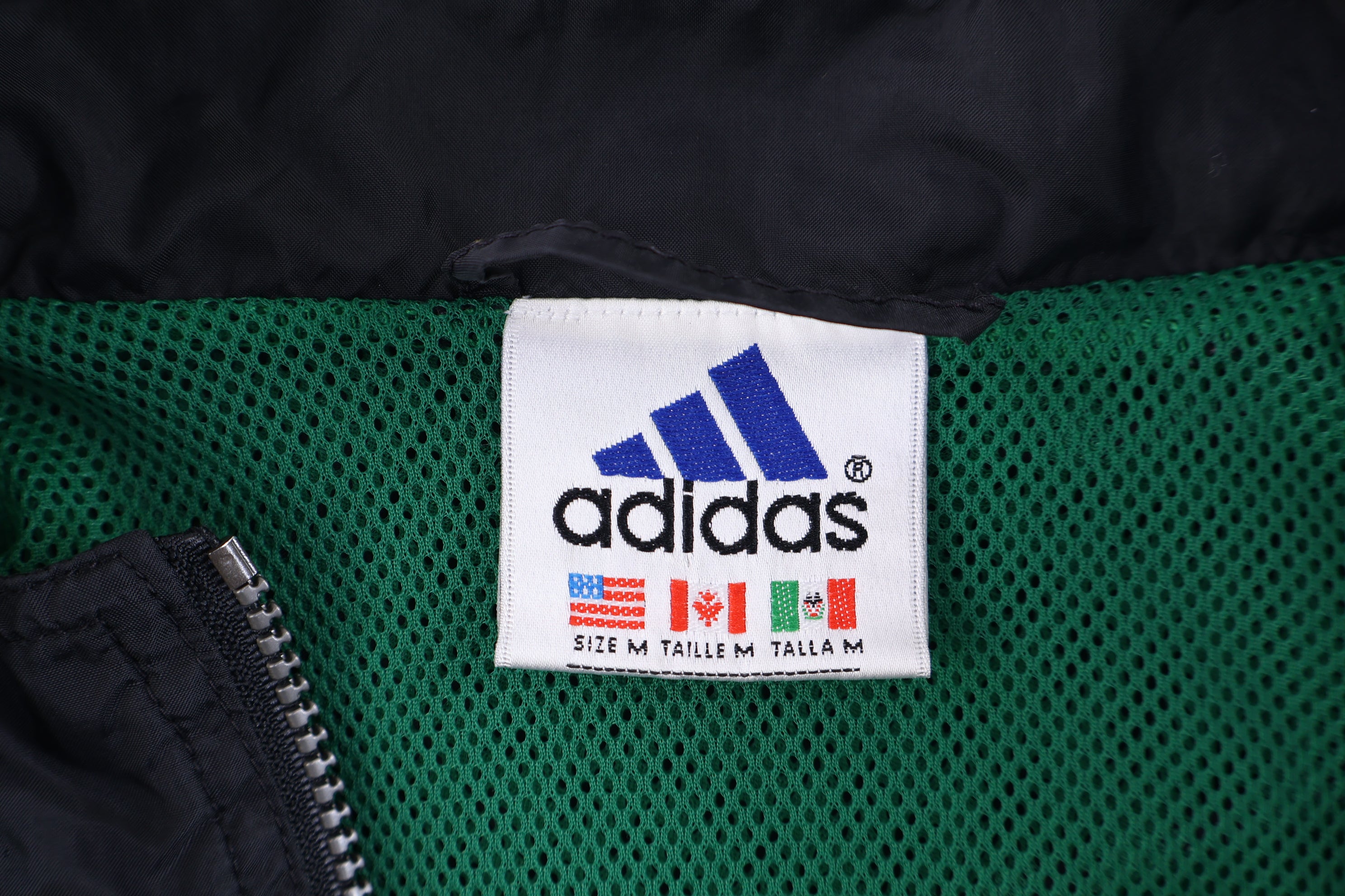 90's Adidas Embroidered Logo Half Zip Pullover Windbreaker