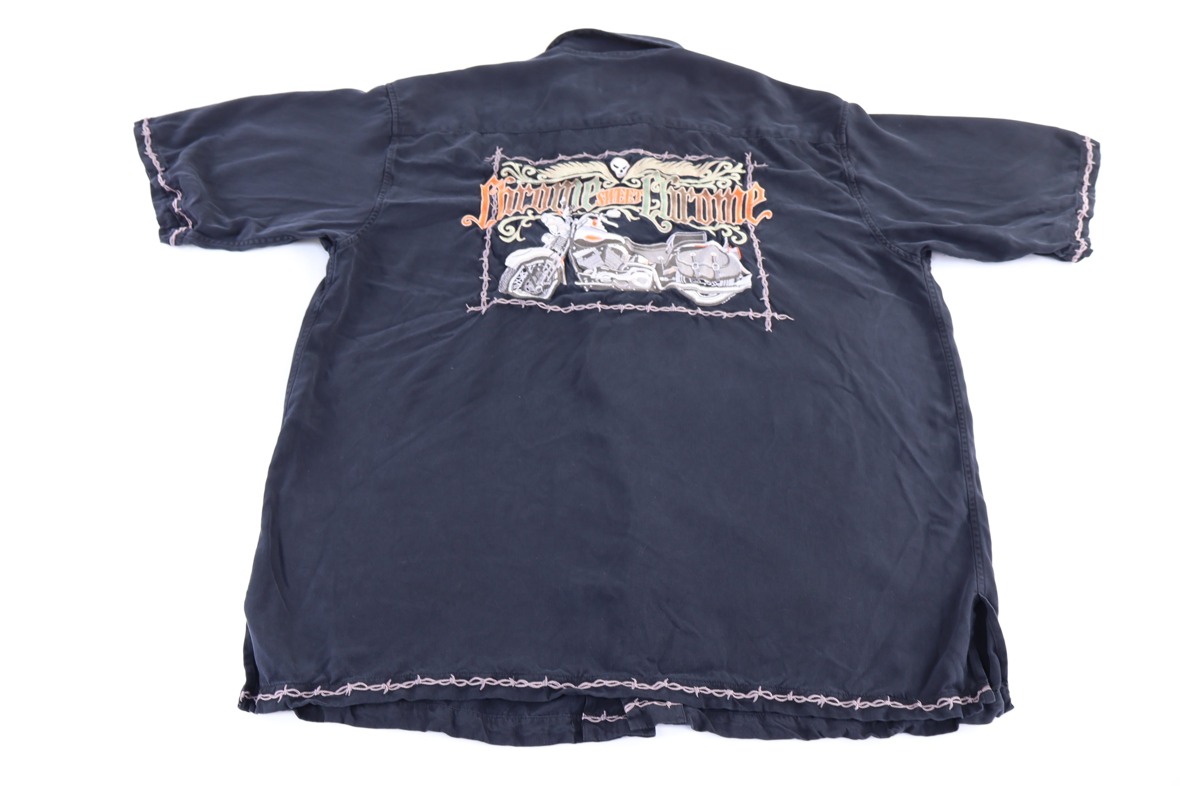 Harley Davidson Motorcycles Button Down
