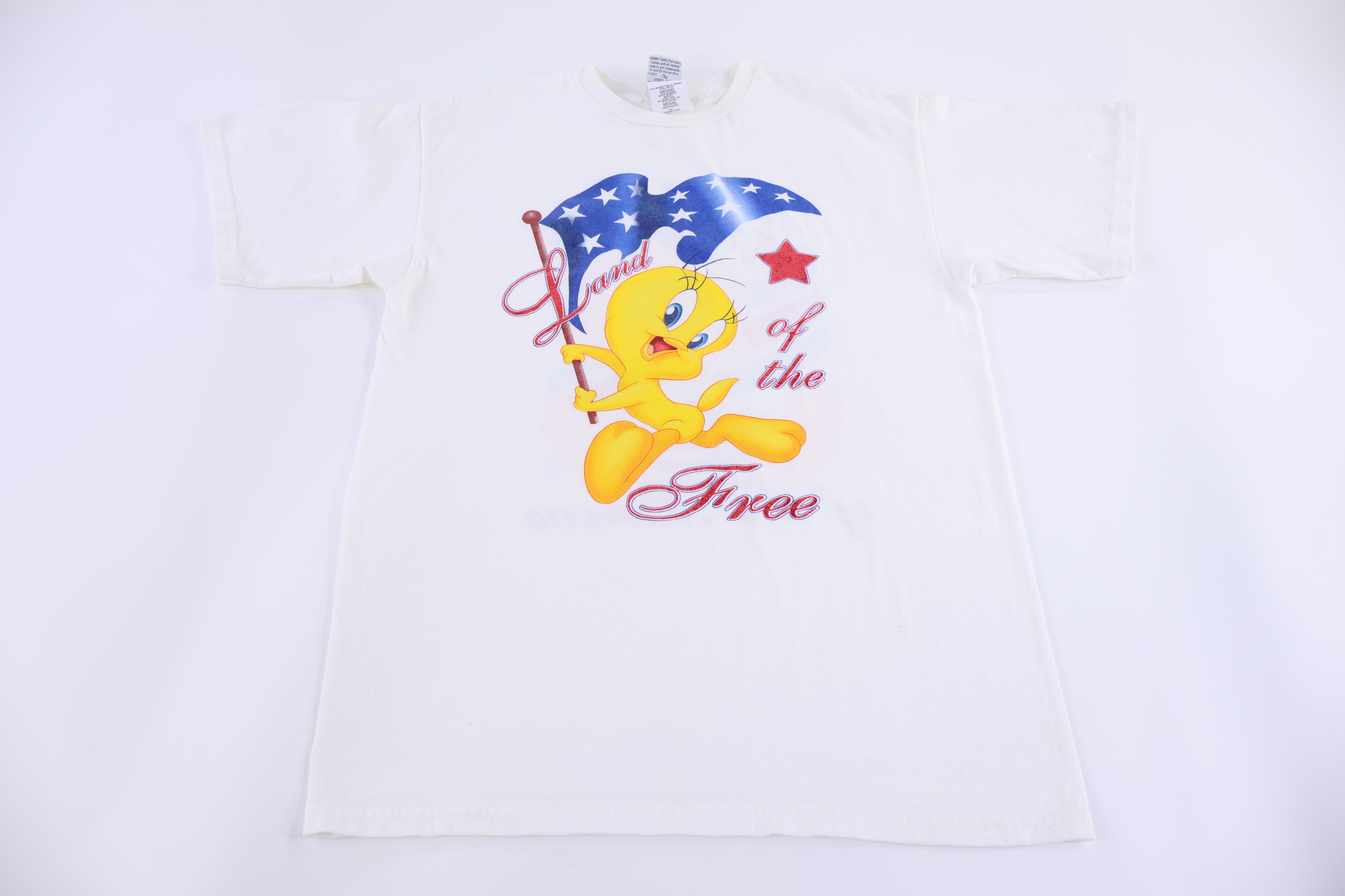 90's Tweety Bird Land of The Free T-shirt