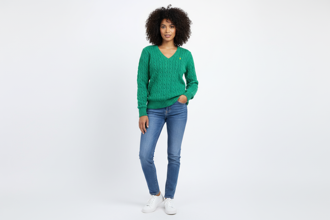 Women's Polo Ralph Lauren Sport Cable Knit Sweater