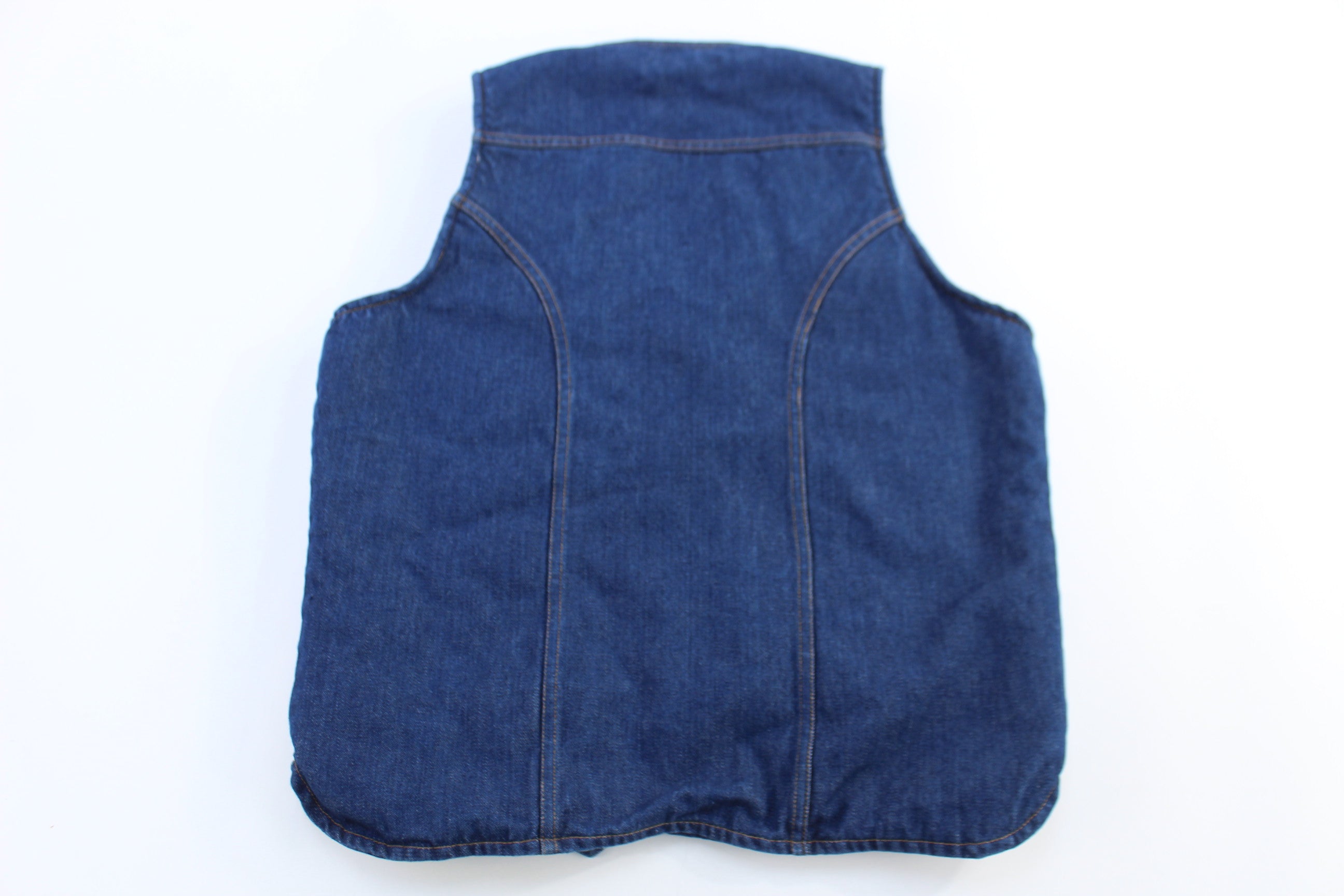 70's Wrangler Denim Sherpa Lined Vest