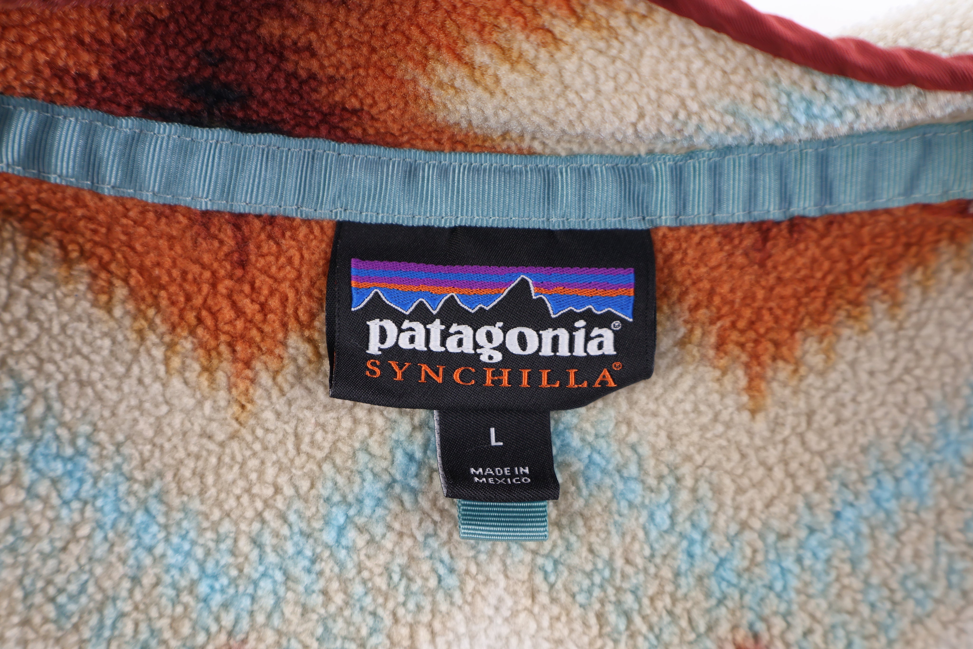 Patagonia Synchilla Logo Patch Snap-T Fleece Pullover