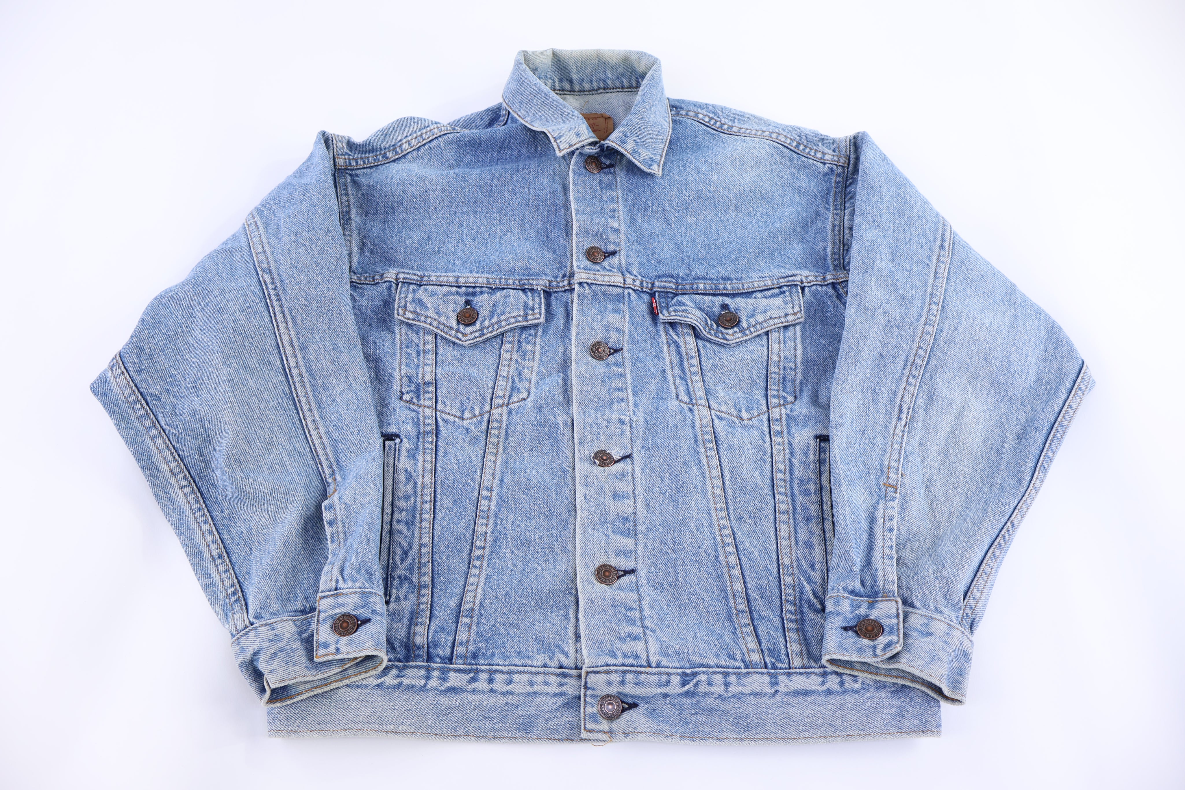 Vintage Levi's Light Wash Denim Trucker Jacket